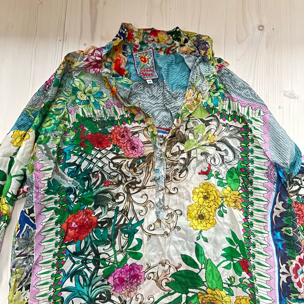 Johnny Was vintage shirt